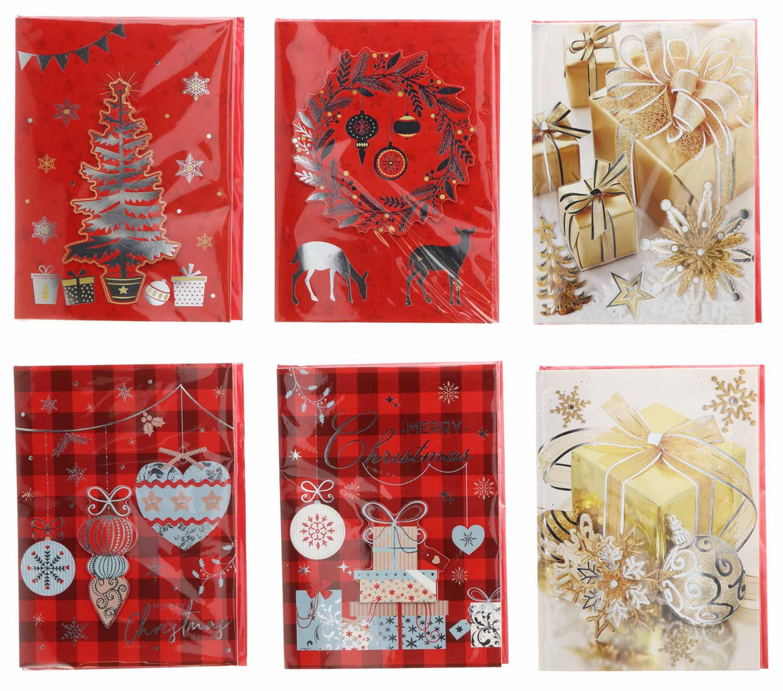 regalo italiano regalo italiano biglietto auguri di natale mus con busta 15 x 20 cm ass 1 pz ean 8057586058392