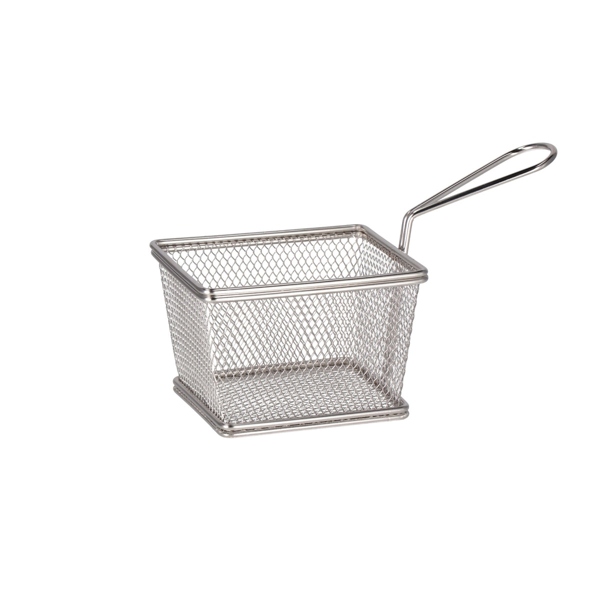 Italienisches Geschenk Italienisches Geschenk Korb mit Henkel 21 x 10 cm, H 8 cm, Edelstahl, EAN 8021785720596