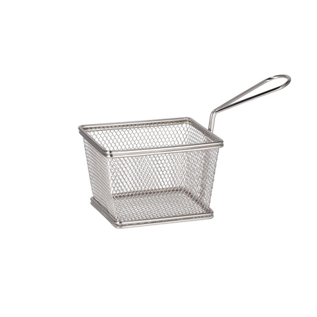 Italienisches Geschenk Italienisches Geschenk Korb mit Henkel 21 x 10 cm, H 8 cm, Edelstahl, EAN 8021785720596