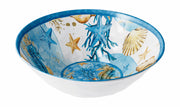 Ad Trend Ciotola Melamina Shell D 28 Cm H 9 Cm Blu 1 Pz