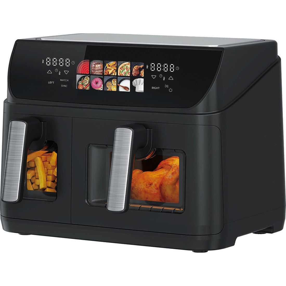 regalo italiano regalo italiano friggitrice ad aria digitale 10l con timer e termostato air fryer capiente multifunzione ean 8057586183445