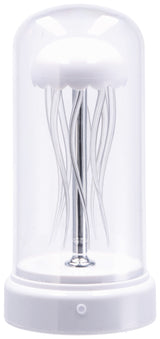 regalo italiano regalo italiano lampada medusa rgb led con movimento effetto acquario decorativo d 10 cm h 21 cm ean 8057586207035