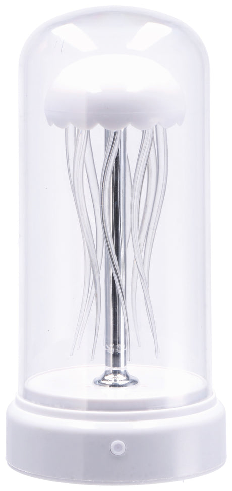 regalo italiano regalo italiano lampada medusa rgb led con movimento effetto acquario decorativo d 10 cm h 21 cm ean 8057586207035