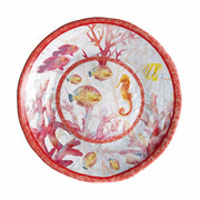 Ad Trend Piatto Fondo Melamina Shell D 22 Cm H 5 Cm Rosso 1 Pz