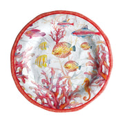 Ad Trend Piatto Piano Melamina Shell D 28 Cm H 3 Cm Rosso 1 Pz