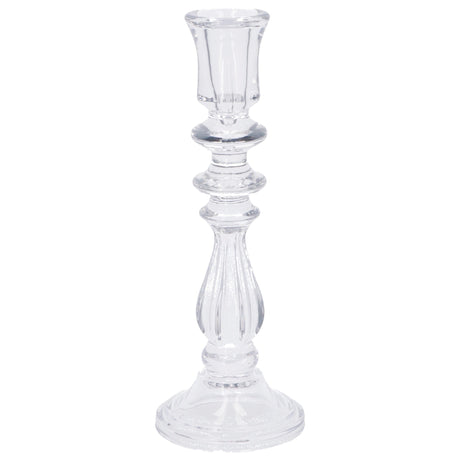 Italienisches Geschenk Italienisches Geschenk Kerzenhalter D 10 cm H 28 cm Glas Mell Ean 8021785712683