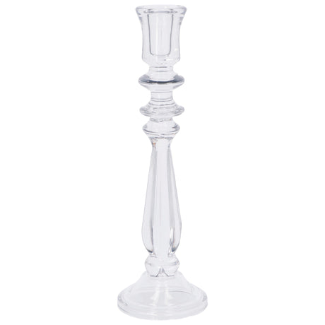 Italienisches Geschenk Italienisches Geschenk Kerzenhalter D 10 cm H 33 cm Glas Mell Ean 8021785712690