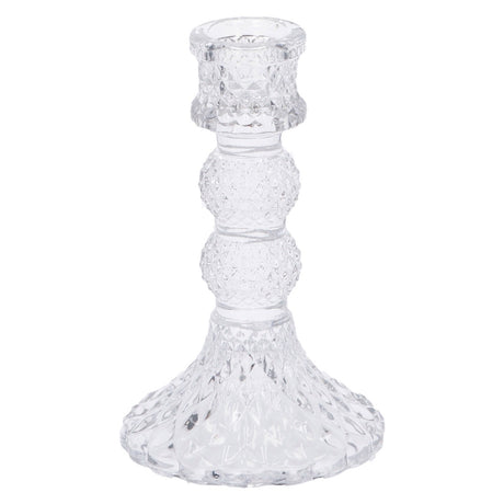 Italienisches Geschenk Italienisches Geschenk Kerzenhalter D 8 cm H 13 cm Glas Mell Ean 8021785712560