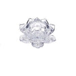 regalo italiano regalo italiano portacandela t light in vetro a forma di rosa d 10 cm h 45 cm ideale bomboniera ed eventi ean 8057586201576