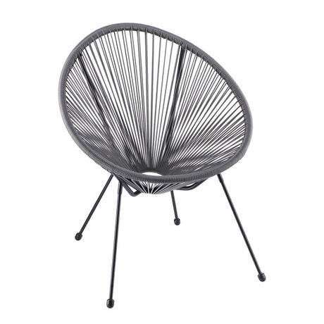 regalo italiano regalo italiano sedia da esterno 68 x 62 h 82 cm grigio ean 8057586112902