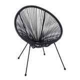 regalo italiano regalo italiano sedia da esterno 68 x 62 h 82 cm nero ean 8057586112889