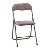 italienisches Geschenk italienisches Geschenk Klappstuhl Nadia, taupefarben, 44 x 47 x 80 cm, Gestell aus Eisen, EAN 8057586154643