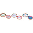 regalo italiano regalo italiano set 2 vassoi tondi ass d 26 cm d 31 cm multicolor 1 cf ean 8057586183568