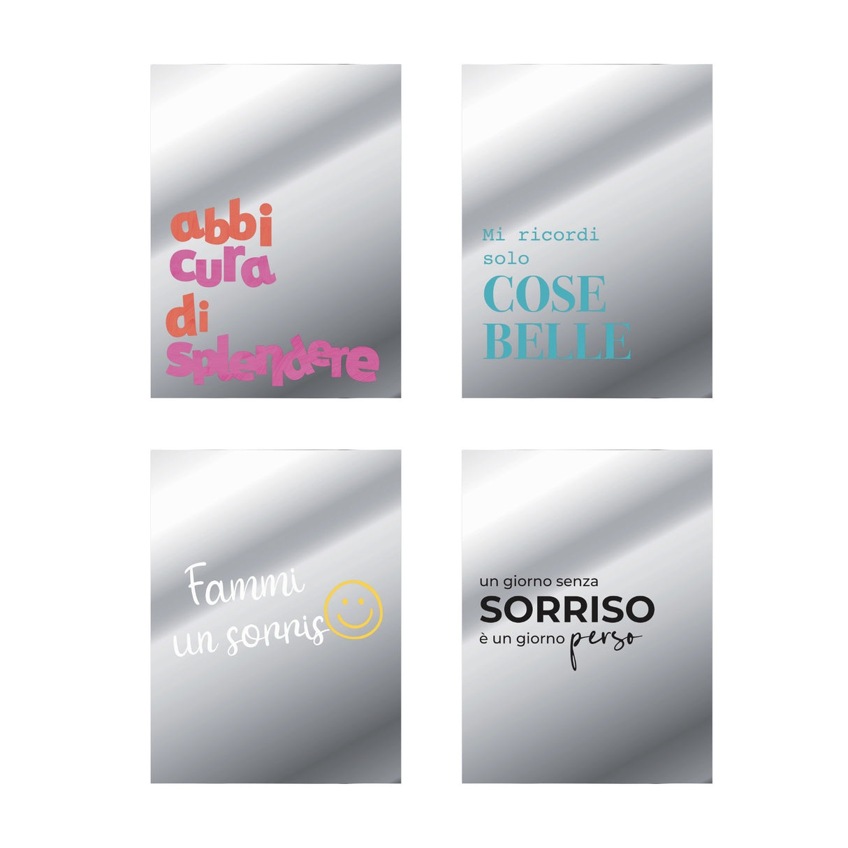 Italienisches Geschenk Italienisches Geschenk Glasspiegel 30 x 395 cm, dekorativer Wandspiegel, modern, für zu Hause, 1 Stück, EAN 8057586201064