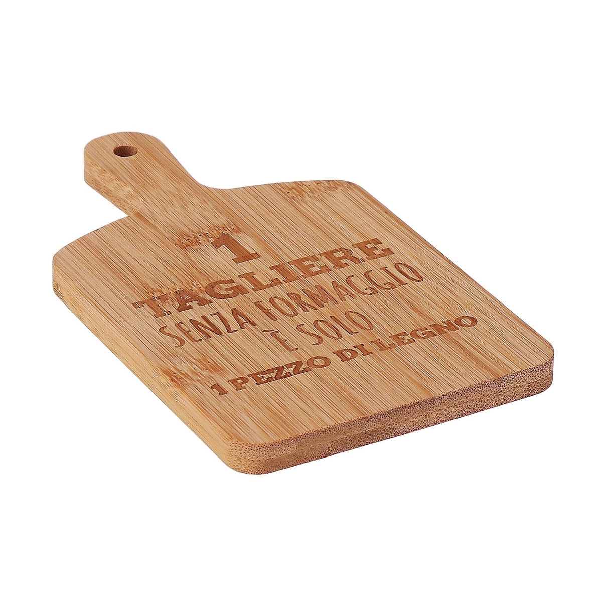 regalo italiano regalo italiano tagliere legno di bamboo 11 x 19 cm ean 8057586099746