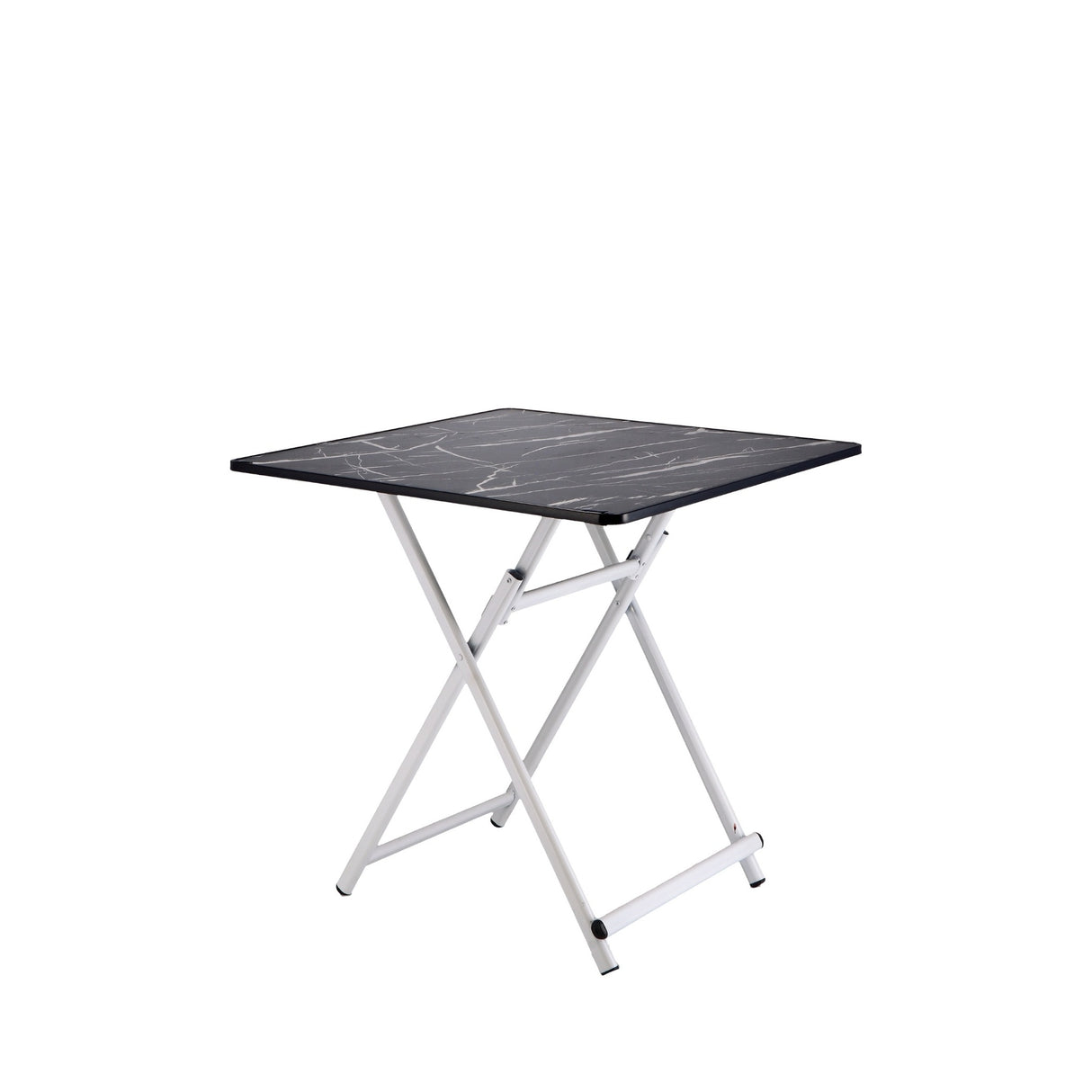 Italienisches Geschenk Italienisches Geschenk Klapptisch aus MDF und Eisen, 70 x 70 cm, H 71 cm, platzsparender Mehrzwecktisch für Wohn- und Küchenbereich, EAN 8057586091184