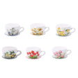 regalo italiano regalo italiano tazza con piattino 20 x 15 cm h 10 cm ass tazza decorativa in ceramica con sottotazza 1 pz ean 8057586191815