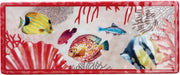 Ad Trend Vassoio Rettangolare Melamina Alyssa 27 x 11 Cm H 2 Cm Rosso 1 Pz