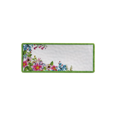 regalo italiano regalo italiano vassoio rettangolare shia melamina 27 x 11 cm h 15 cm multicolor ean 8057586111578