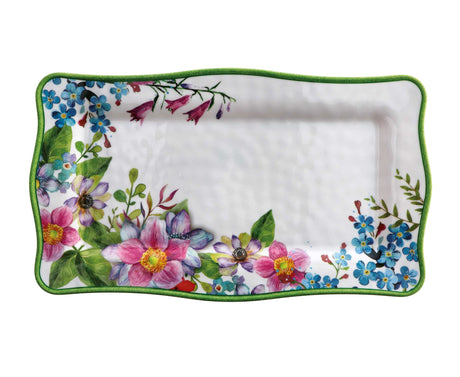 regalo italiano regalo italiano vassoio rettangolare shia melamina 48 x 28 cm h 2 cm multicolor ean 8057586111639