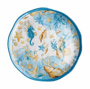 Ad Trend Vassoio Tondo Melamina Shell D 40 Cm H 2 Cm Blu 1 Pz