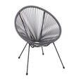regalo italiano regalo italiano sedia da esterno 68 x 62 h 82 cm grigio ean 8057586112902