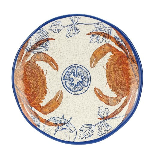 rose tulipani rose tulipani vassoio rotondo ocean life melamina d 32 cm ean 8018594611214