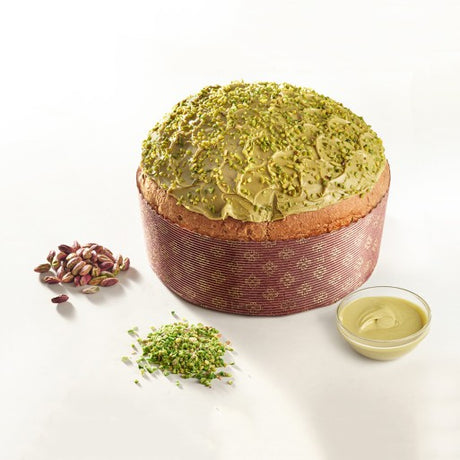 sal de riso sal de riso panettone smeraldo 1 kg con sac a poche crema al pistacchio ean 8054521543180