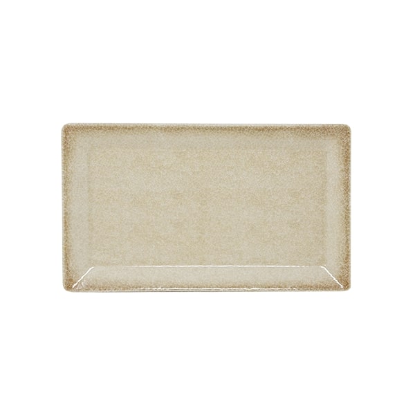 saturnia kimi piatto rettangolare 29 x 175 cm porcellana decorato sand ean 8003342048084