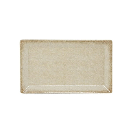 saturnia kimi piatto rettangolare 29 x 175 cm porcellana decorato sand ean 8003342048084