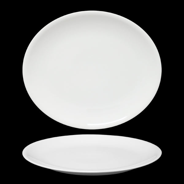 saturnia saturnia piatto ovale 34 x 295 cm h 27 cm porcellana siviglia bianco ean 8003342023043