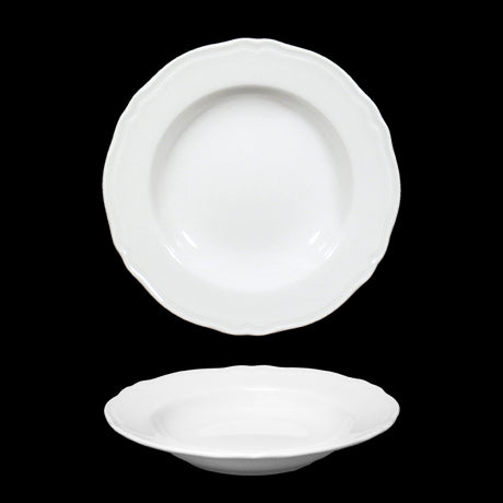 saturnia saturnia piatto piano d 23 cm h 39 cm porcellana praga bianco ean 8003342016687