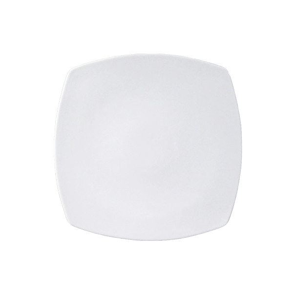 saturnia saturnia piatto piano quadro l 26 cm h 3 cm diag 315 porcellana tokio bianco ean 8003342022152
