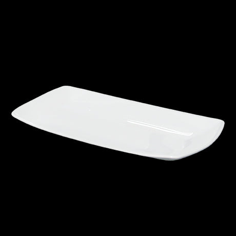 saturnia saturnia piatto rettangolo 36 x 21 cm h 35 cm diag 38 cm porcellana tokio bianco ean 8003342022589