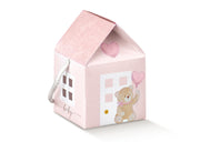 Scotton Casetta con Cordino Little Bear 55 x 55 x 50 Mm Rosa 10 Pz