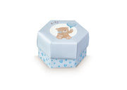 Scotton Scatola Esagono Little Bear 60 X 40 Mm Azzurro 10 Pz