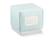 Scotton Scatola Fleur Millerighe Azzurro 90 x 90 x 90 Mm 10 Pz