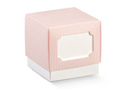 Scotton Scatola Fleur Millerighe Rosa 70 x 70 x 70 Mm 10 Pz