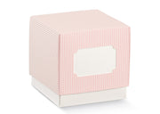 Scotton Scatola Fleur Millerighe Rosa 90 x 90 x 90 Mm 10 Pz