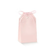 Scatolina tag Scotton fibra rosa 5,5×3,5×10cm conf. 10 pz. Bomboniera e packaging regalo per cerimonie eleganti. ean 8007402365975