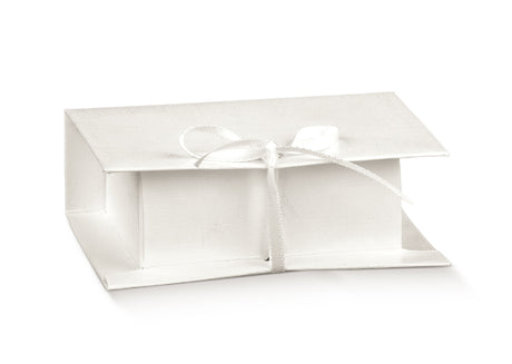 scotton scotton book bomboniera portaconfetti 145 x 75 x 40 mm con fori fibra bianco cf 10 pz