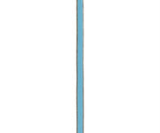 Scotton Cordino Ecopelle H 3 Mm L 50 Mt Azzurro Oro