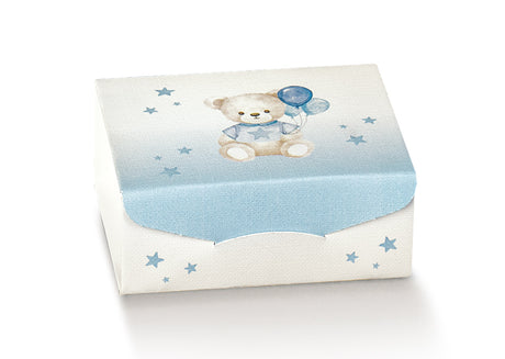 scotton scotton gift scatola portaconfetti 70 x 70 x 30 mm babby orsetto azzurro 10 pz ean 8007402700790