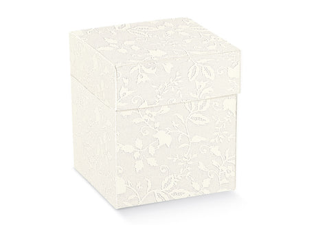 scotton scotton scatola portaconfetti 120 x 120 x 120 mm harmony bianco 10 pz ean 8007402091515