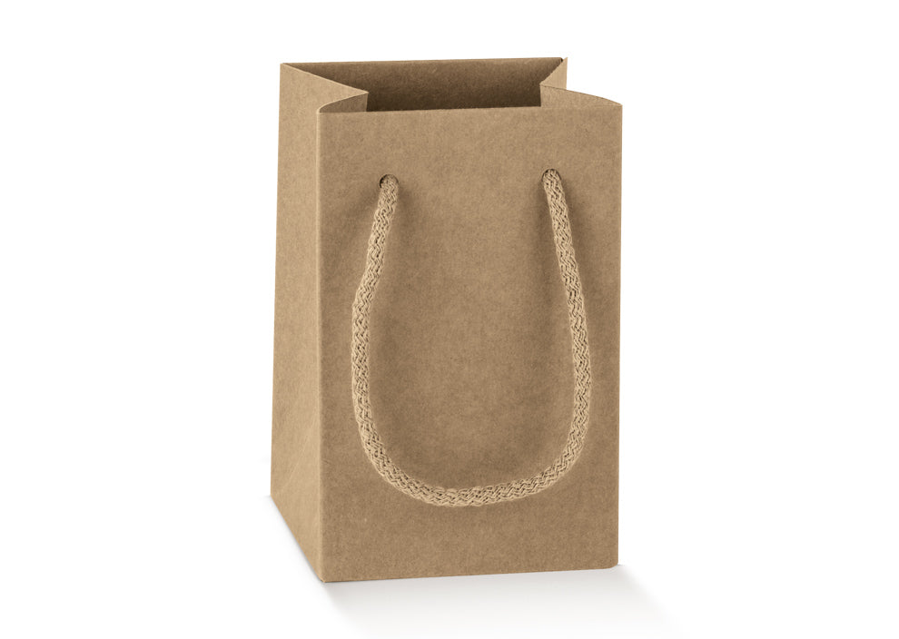 scotton scotton shopper con cordino 110 x 110 x 170 mm avana 10 pz ean 8007402708178