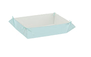 Scotton Vassoio Perlato Celeste 410 x 330 x 80 Mm 10 Pz