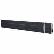 SINED Calore Nero 2400 Radiatore a Infrarossi Da Parete Con Potenza 2400w Nero