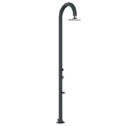 SINED Luna Alu Grigia Lcd Doccia In Alluminio Doppio Attacco Dacqua Con Soffione Iswitch Lcd Grigio