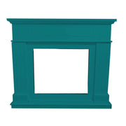 SINED Mpc Cornice Camino Pienza Turchese Blu Turchese Cornice Caminetti Pienza Blu Turchese
