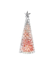 Sompex Glamor Lampada Decorativa Natale H 28 Cm Rossa